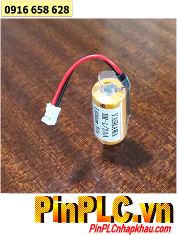 Yaskawa BR-1/2AA, Pin nuôi nguồn PLC Yaskawa BR-1/2AA lithium 3V chính hãng /Xuất xứ NHẬT